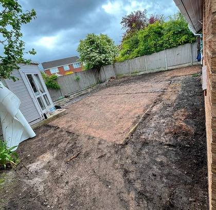 Garden Groundwork — Excavation