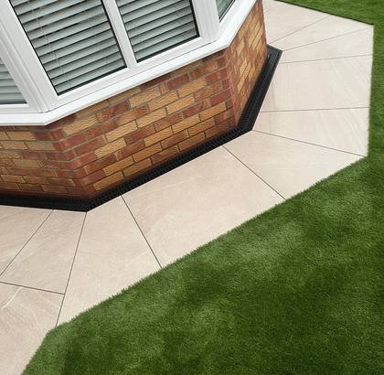 Conservatory Edging — Porcelain Paving