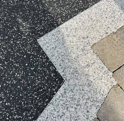 Resin Bound Surface — Close-Up Finish